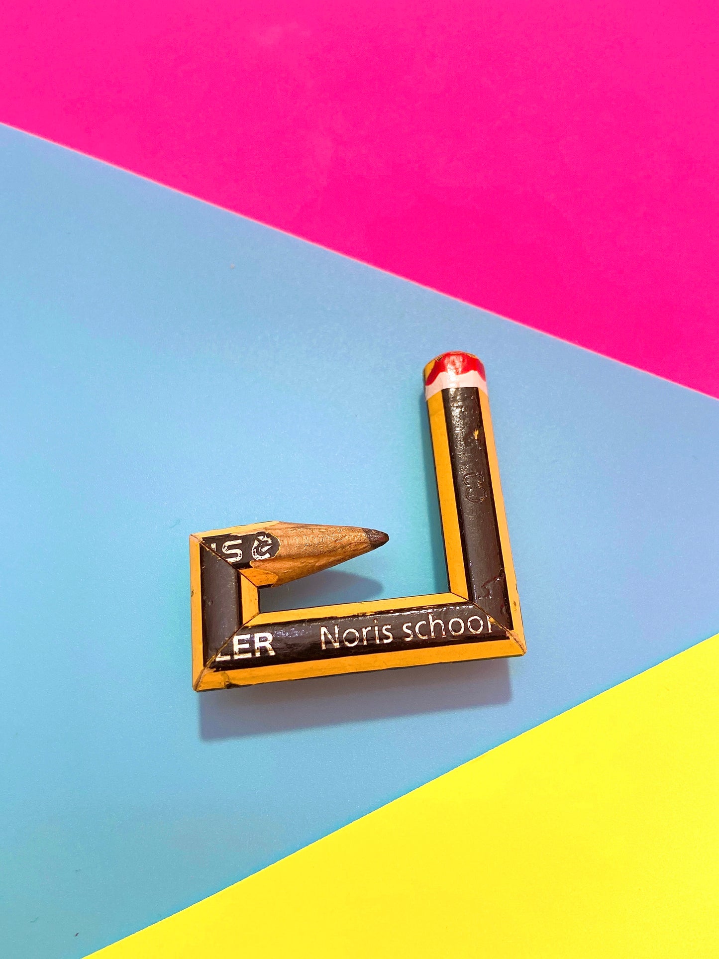 "Wonky Pencil" brooch